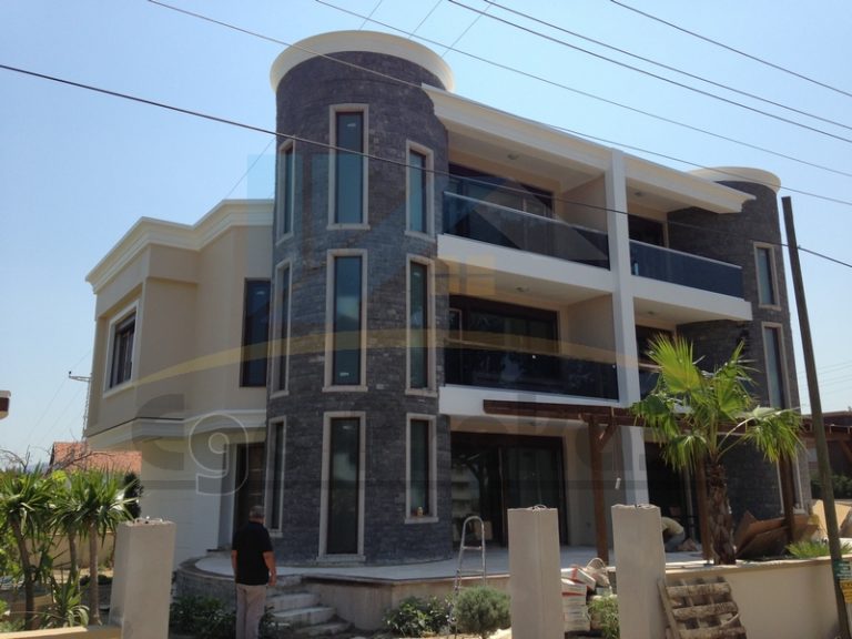 Güzelbahçe Villa Projesi Prekast Uygulaması - Ege Prekast İzmir prekast uygulamaları - 3